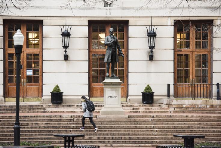 Steps of Hamilton Hall